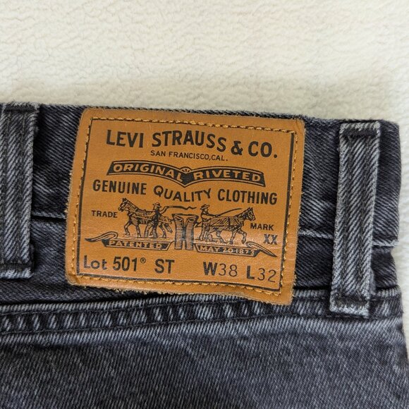 Levi’s Lot 501 ST Fresh Leaves Justin Timberlake W38 L32 (Men's Jeans) - Picture 11 of 16
